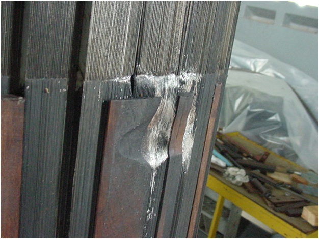 Daños en núcleo magnético